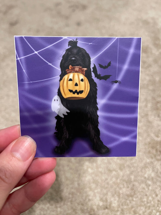 NikolaiWalks Halloween Sticker